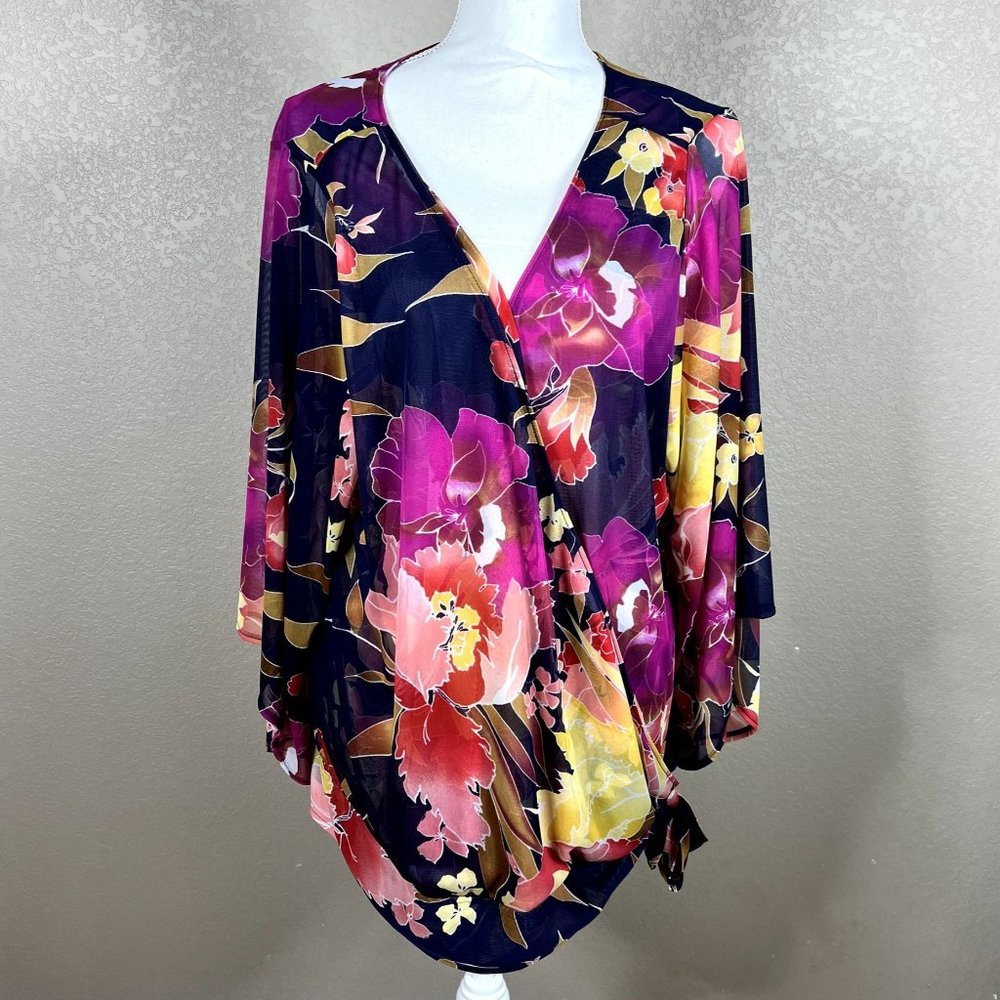 Lane Bryant Wrap Top‎